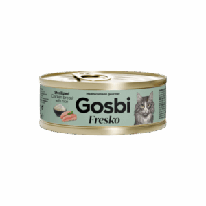 Gosbi fresko cat sterilized chicken breast with rice