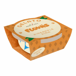 Flowis gelato pineapple flavor