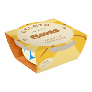 Flowis gelato vanilla flavor